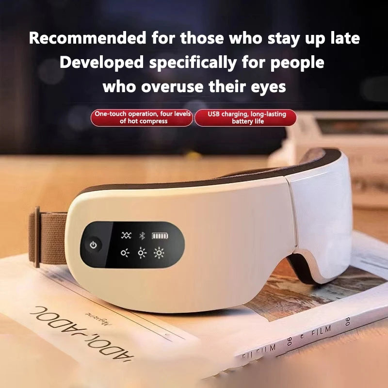 Occhi Riposati in 15 Minuti — Smart Eye Massager Pro