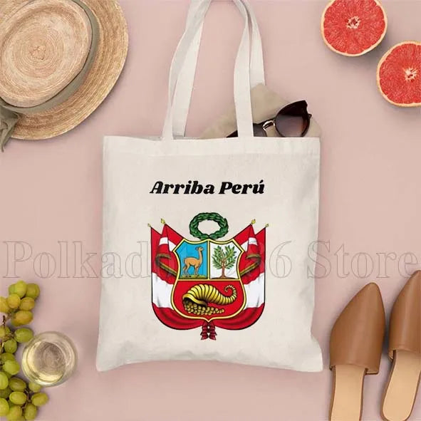 Borsa Canvas Perù
