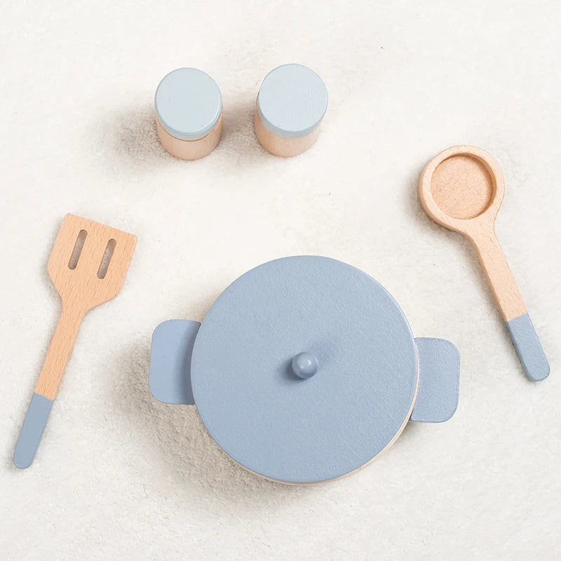 Set Cucina in Legno per Bambini