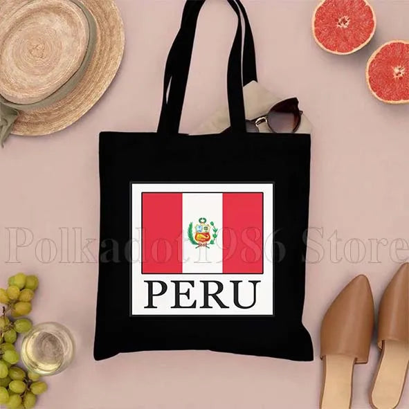 Borsa Canvas Perù
