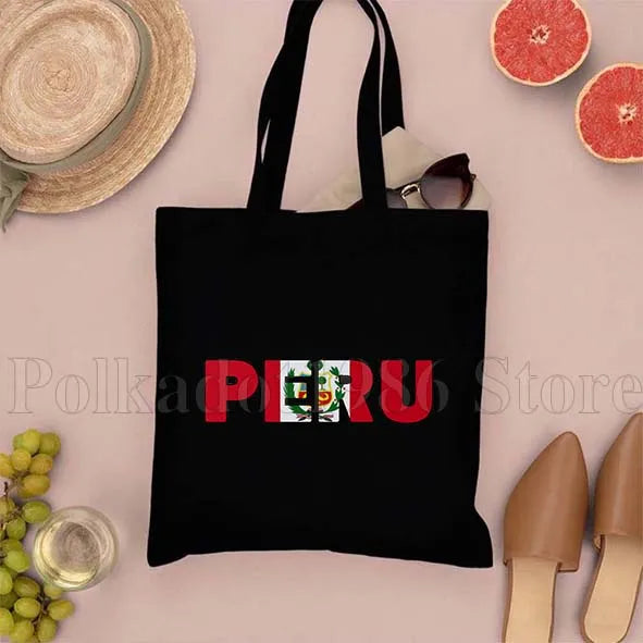 Borsa Canvas Perù