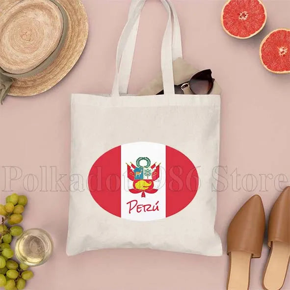 Borsa Canvas Perù