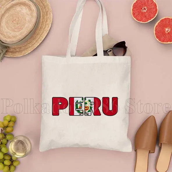Borsa Canvas Perù