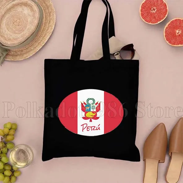 Borsa Canvas Perù