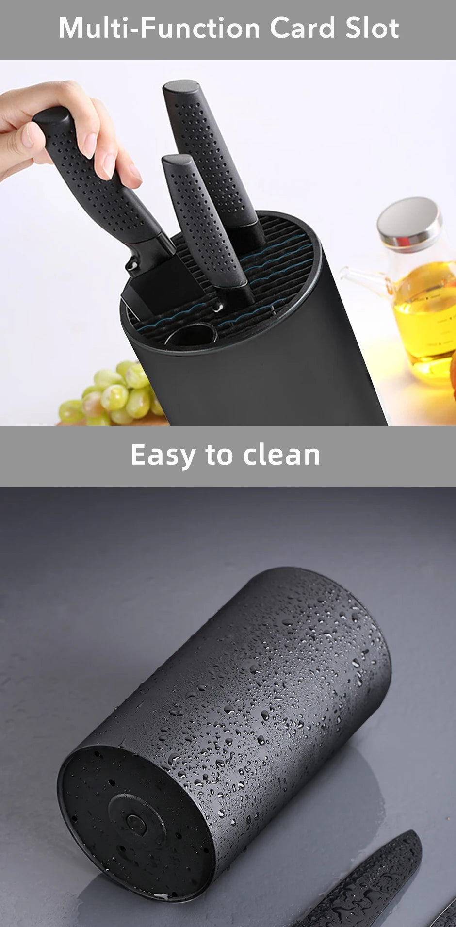 Portacoltelli da Cucina Drenante